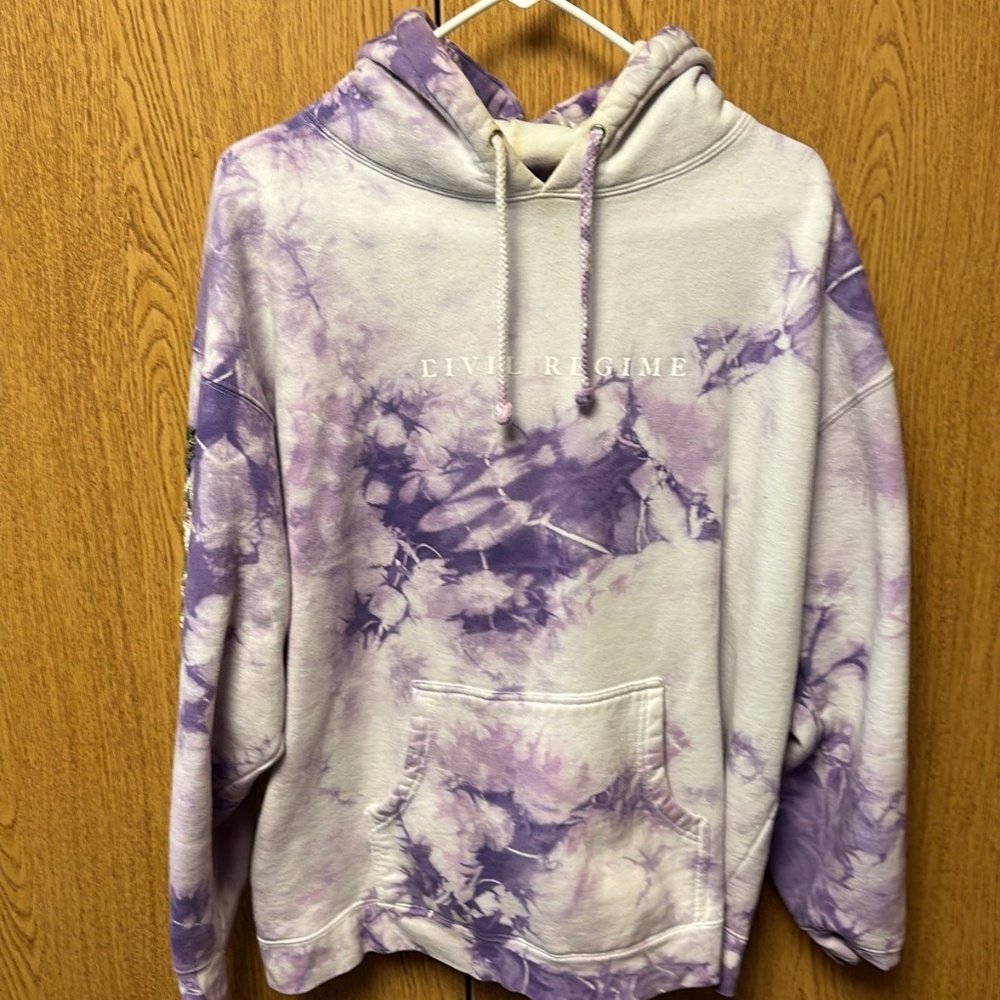 Purple Civil Regime Hoodie